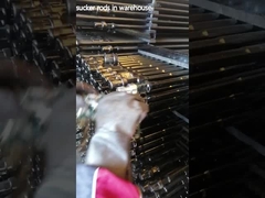 Narzędzie wiertnicze na polach ropopochodnych Puszczaste pręty do ssania na polach ropopochodnych Materiał ze stali stopowej 25 - 30 stóp długości